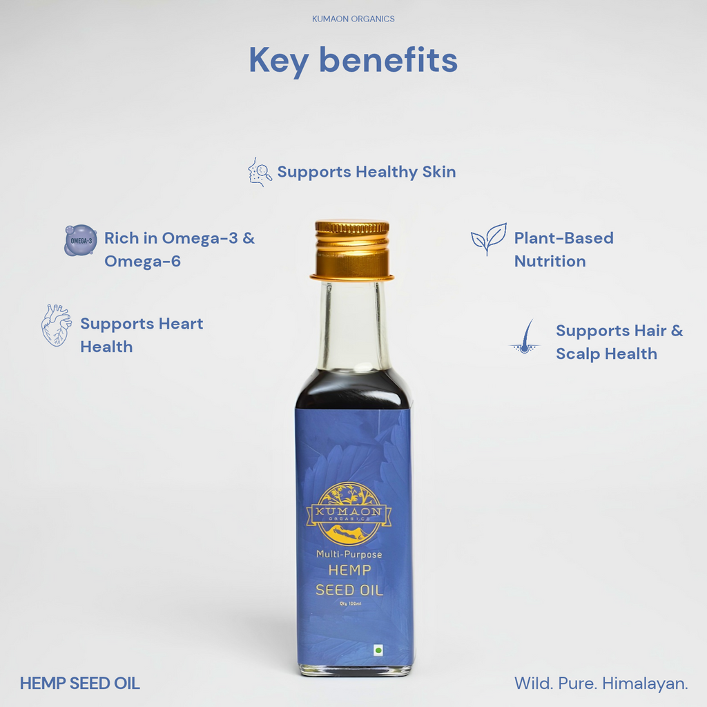 Raw Himalayan Hemp Seed Oil