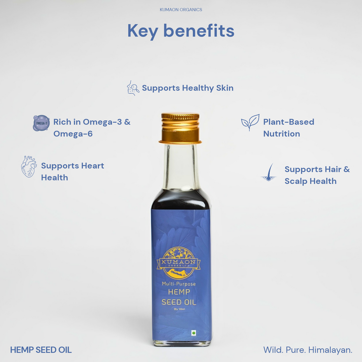 Raw Himalayan Hemp Seed Oil