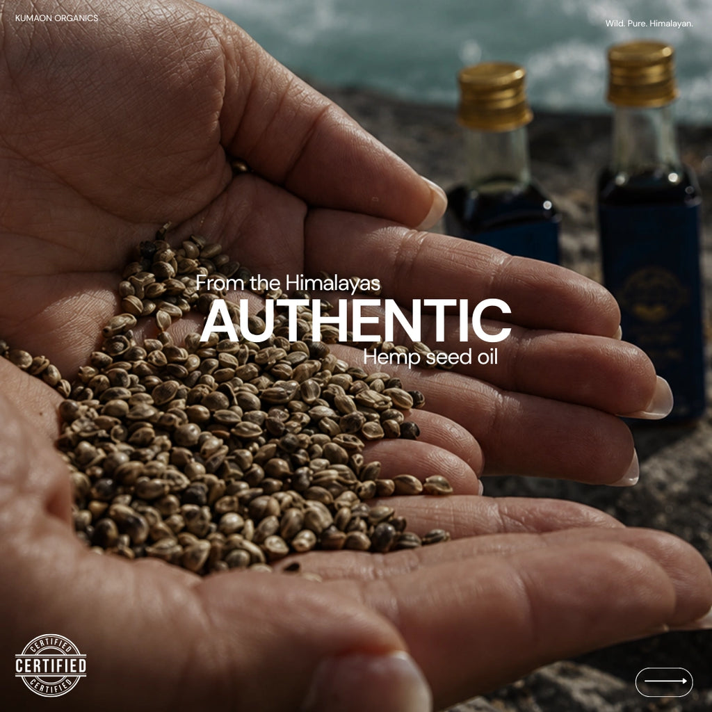 Raw Himalayan Hemp Seed Oil