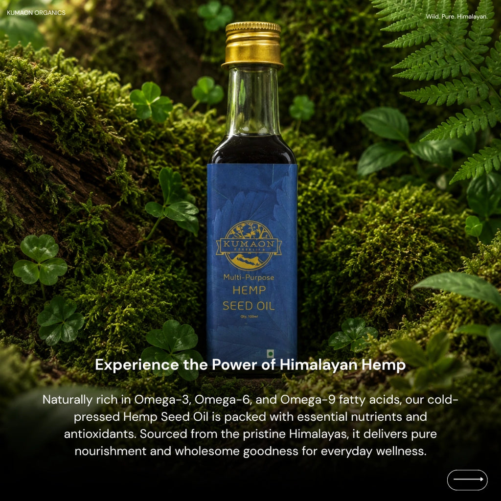 Raw Himalayan Hemp Seed Oil